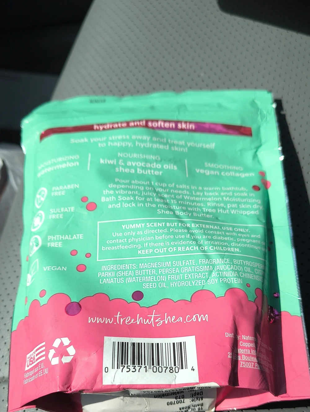 Watermelon Moisturizing Bath Soak By Tree Hut